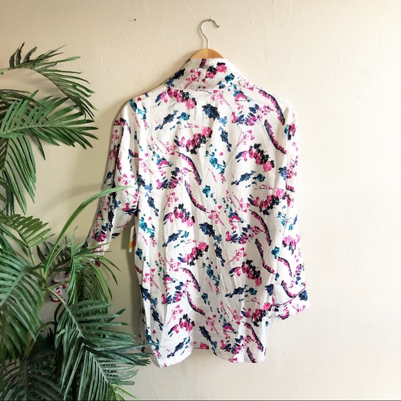 Sam Edelman Satin Smoking Jacket - Picture 4 of 4